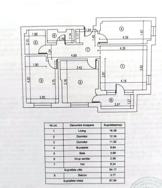 Chiajna, pe strada Ilie Petre, centrala, balcon